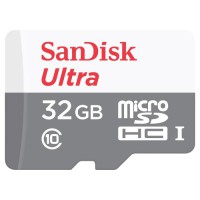 

                                    SanDisk Ultra 32GB Class-10 100mbps Micro SDHC UHS-I Memory Card